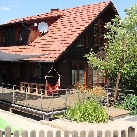 Ferienhaus Kraxlhuette Waltersdorf Bad Schandau Bagian luar foto