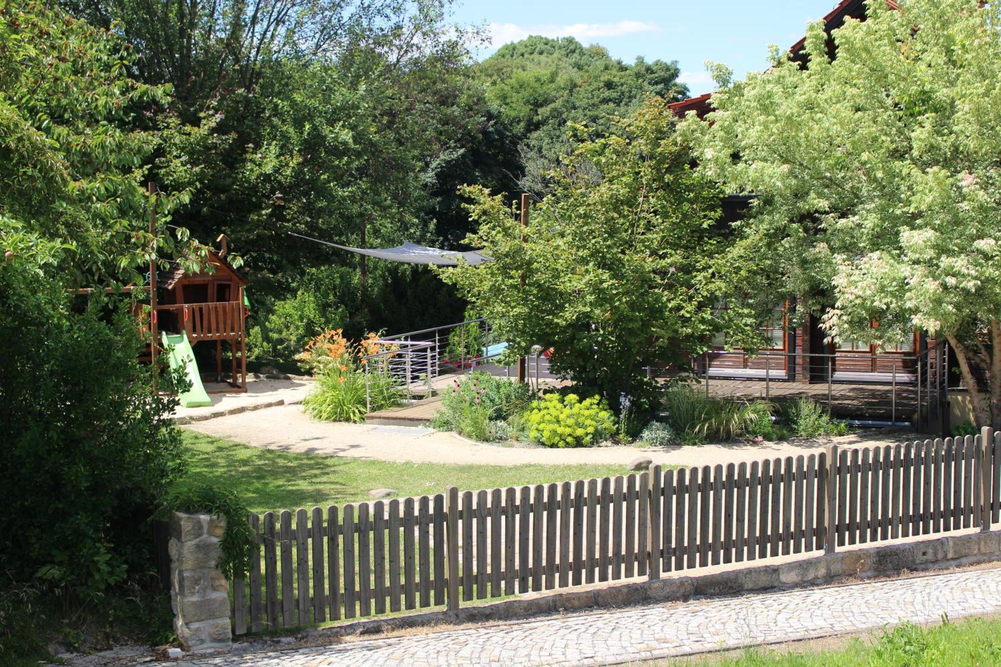 Ferienhaus Kraxlhuette Waltersdorf Bad Schandau Bagian luar foto